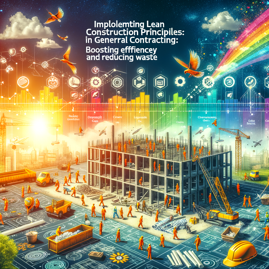 Implementing Lean Construction Principles in General Contracting: Boosting Efficiency and Reducing Waste